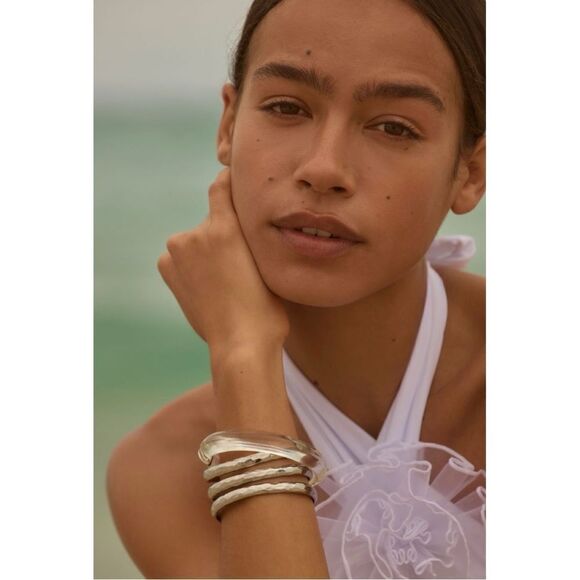 NEW Anthropologie Beach Riot Jessica Halter Cutout One-Piece Swimsuit Large - Picture 3 of 3